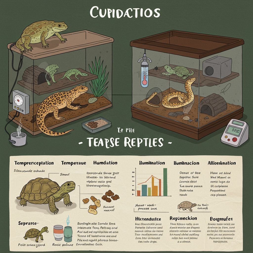 Cuidado para animales exóticos como reptiles